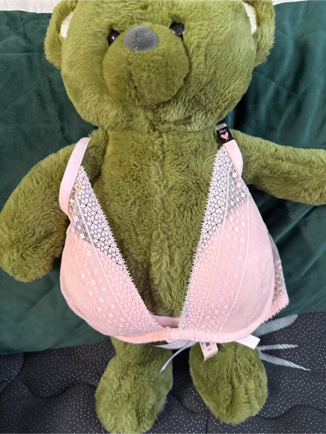 Victoria's Secret Pink Lace Push-Up Bra 36C