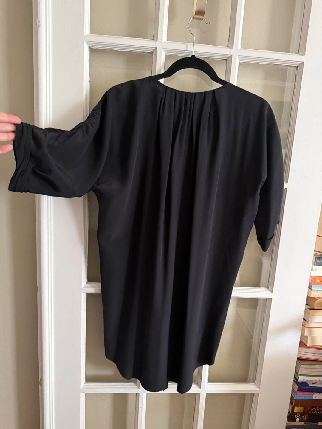 Wilfred silk tunic dress - sz XXS - photo 4