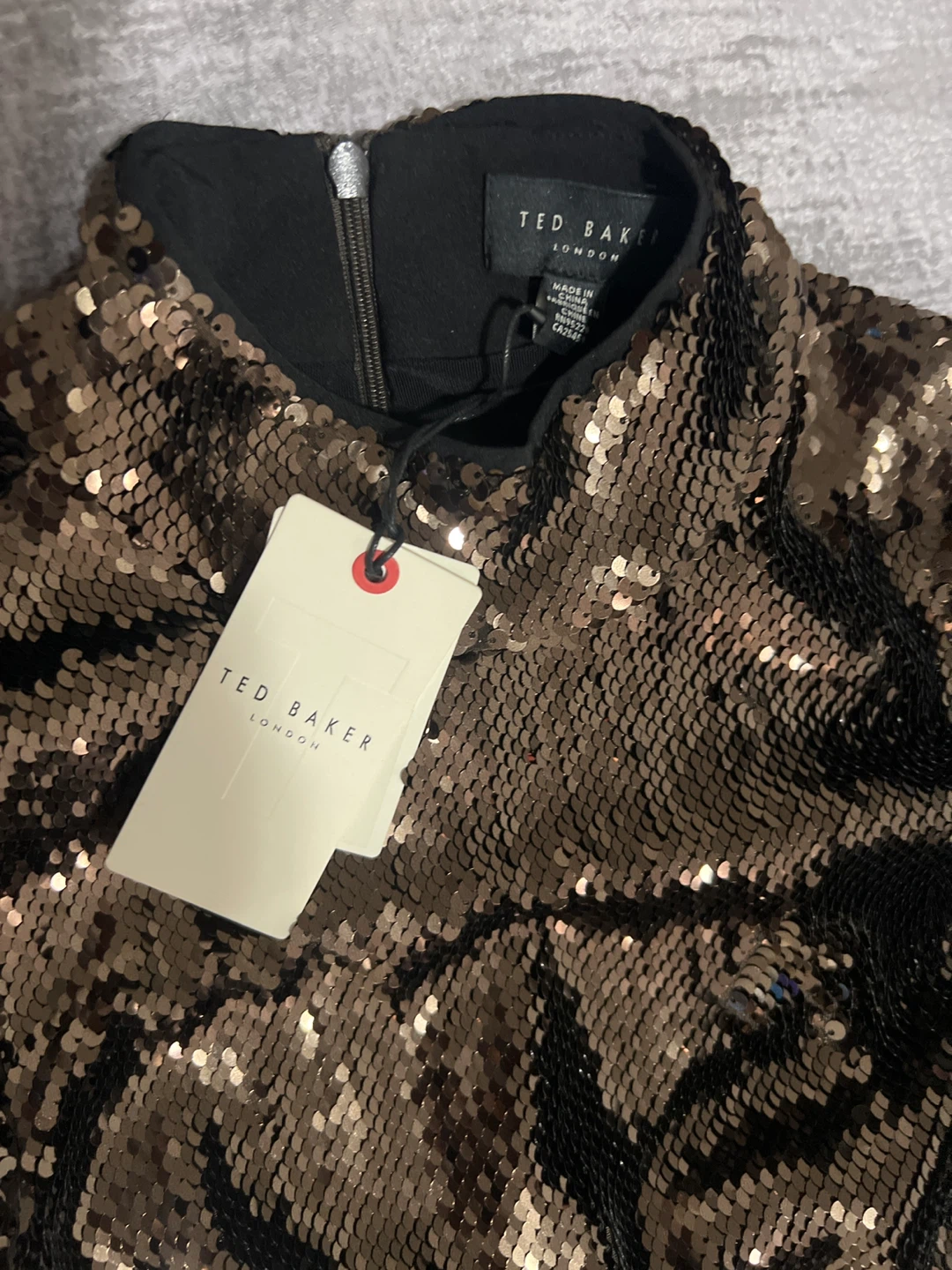 Ted Baker Sequin Long Sleeve Top - photo 3