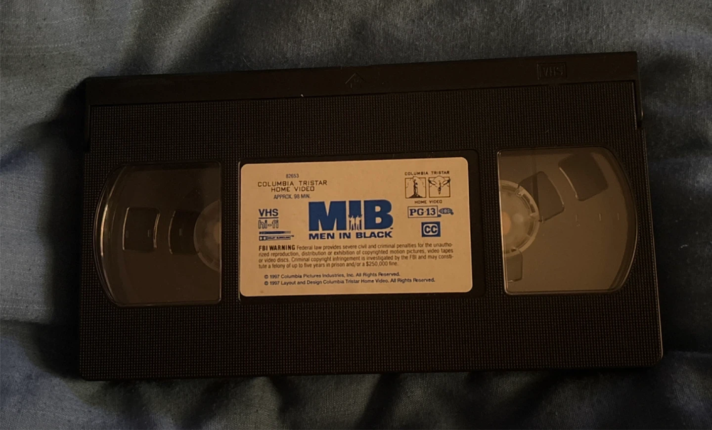 Men In Black VHS Tape - photo 2