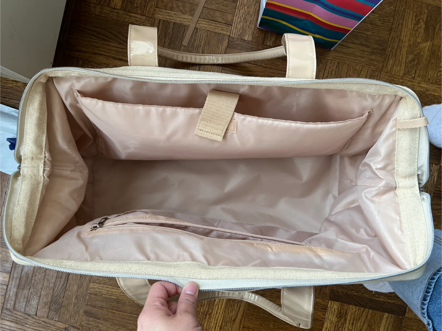 BEIS “The Weekender” Canvas Bag - photo 3