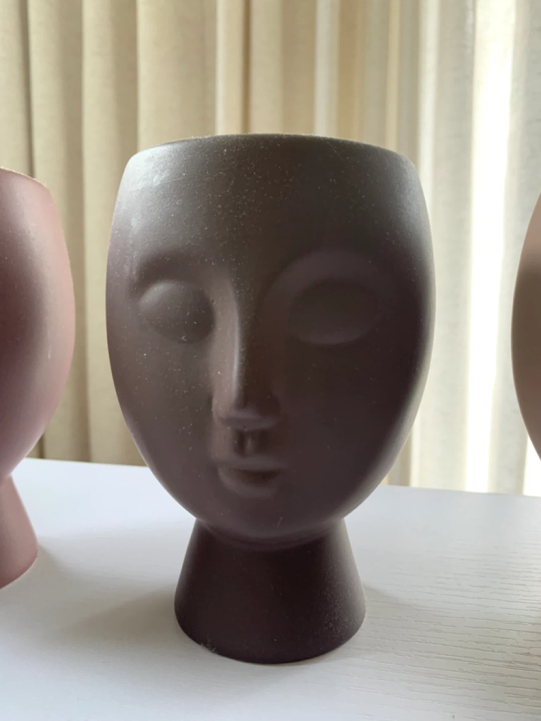 Face Planter Pots - Set of 3 - photo 2