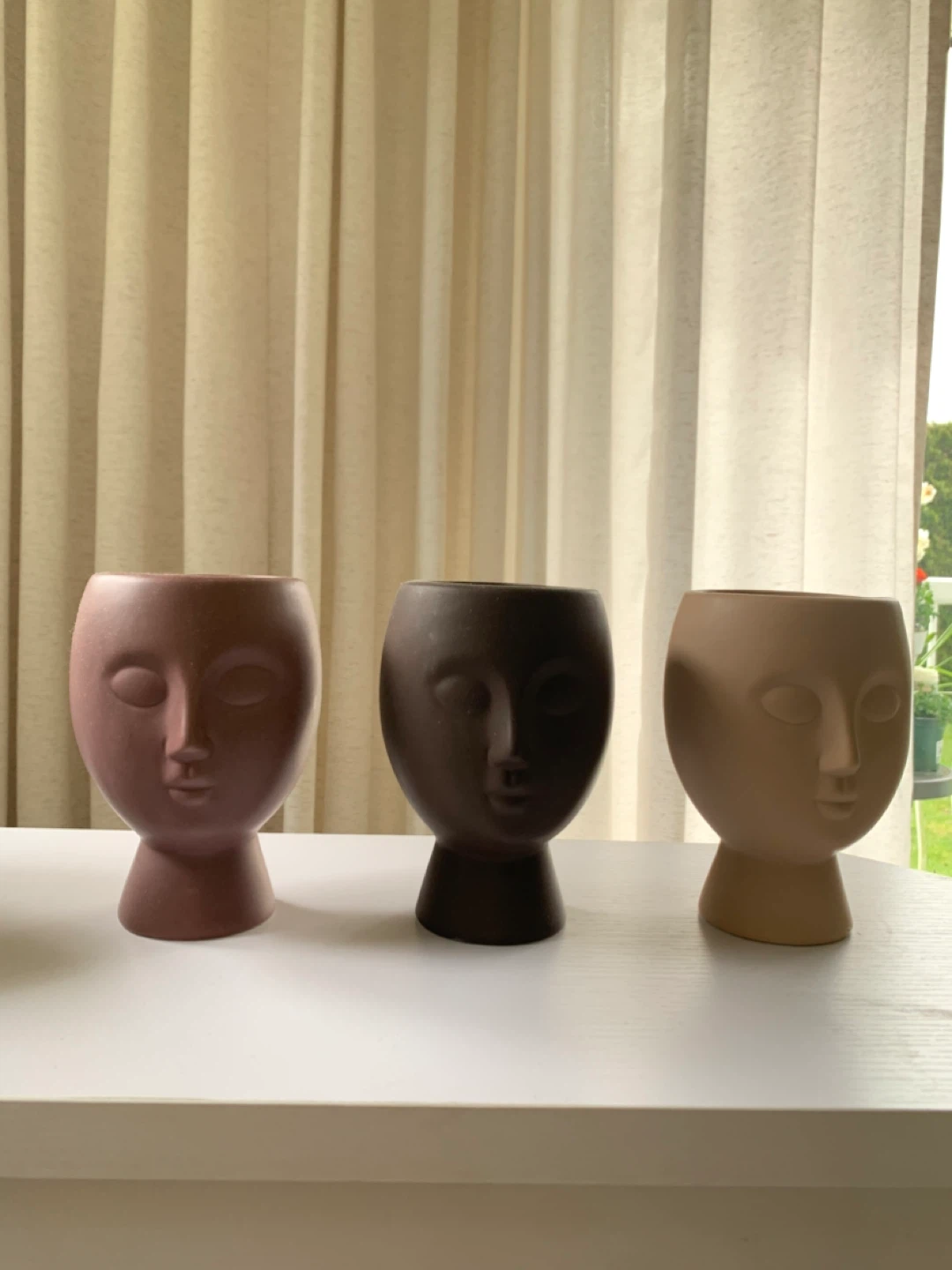 Face Planter Pots - Set of 3 - photo 4