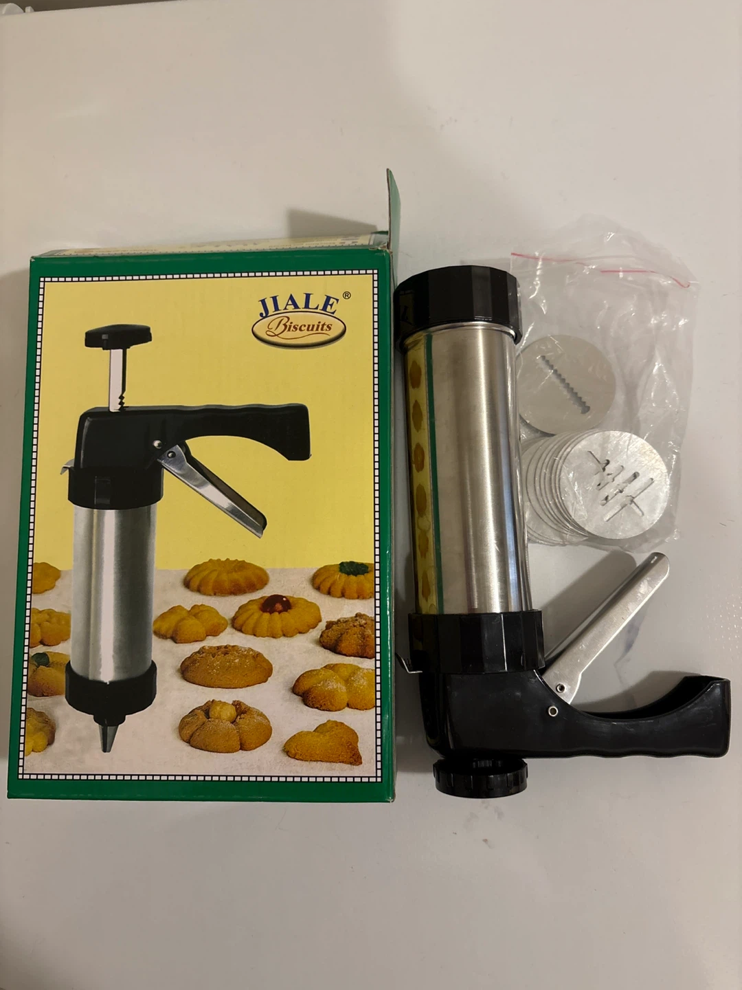 Jiale Biscuits Cookie Press with Discs