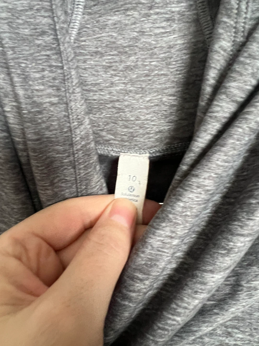 Lululemon Grey Asymmetrical Zip Jacket - photo 2