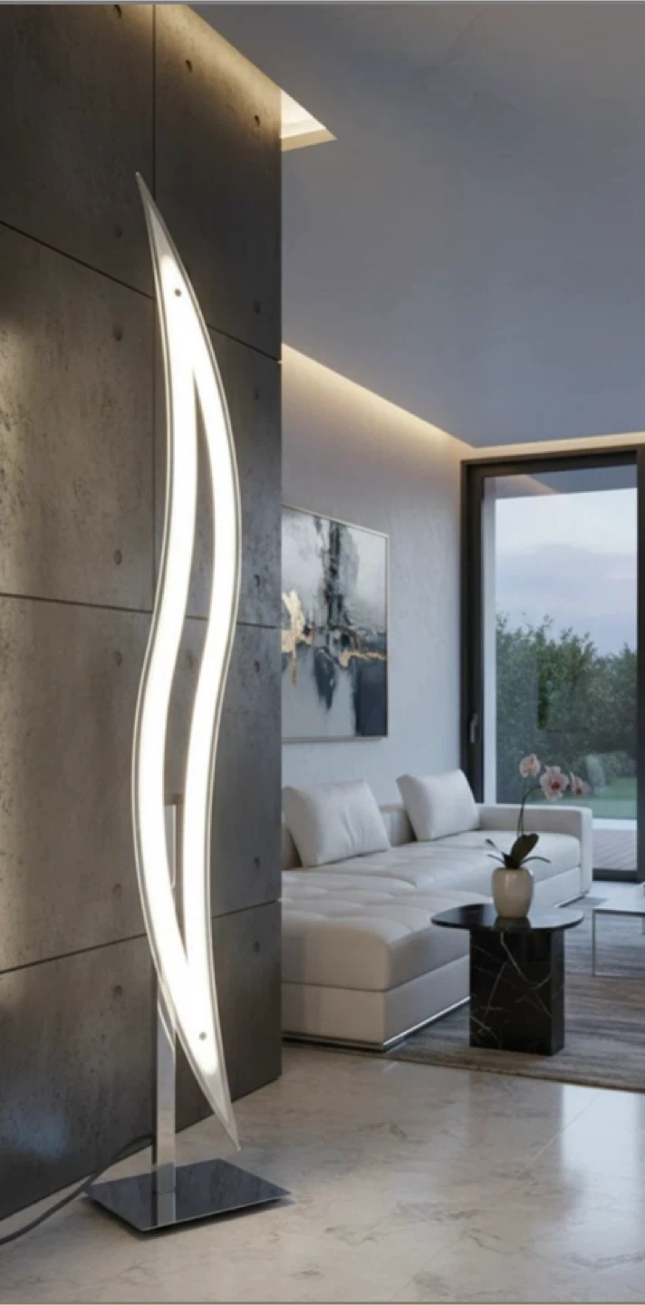 THE SCULPTURAL LUMINARY 50" FLOOR LAMP