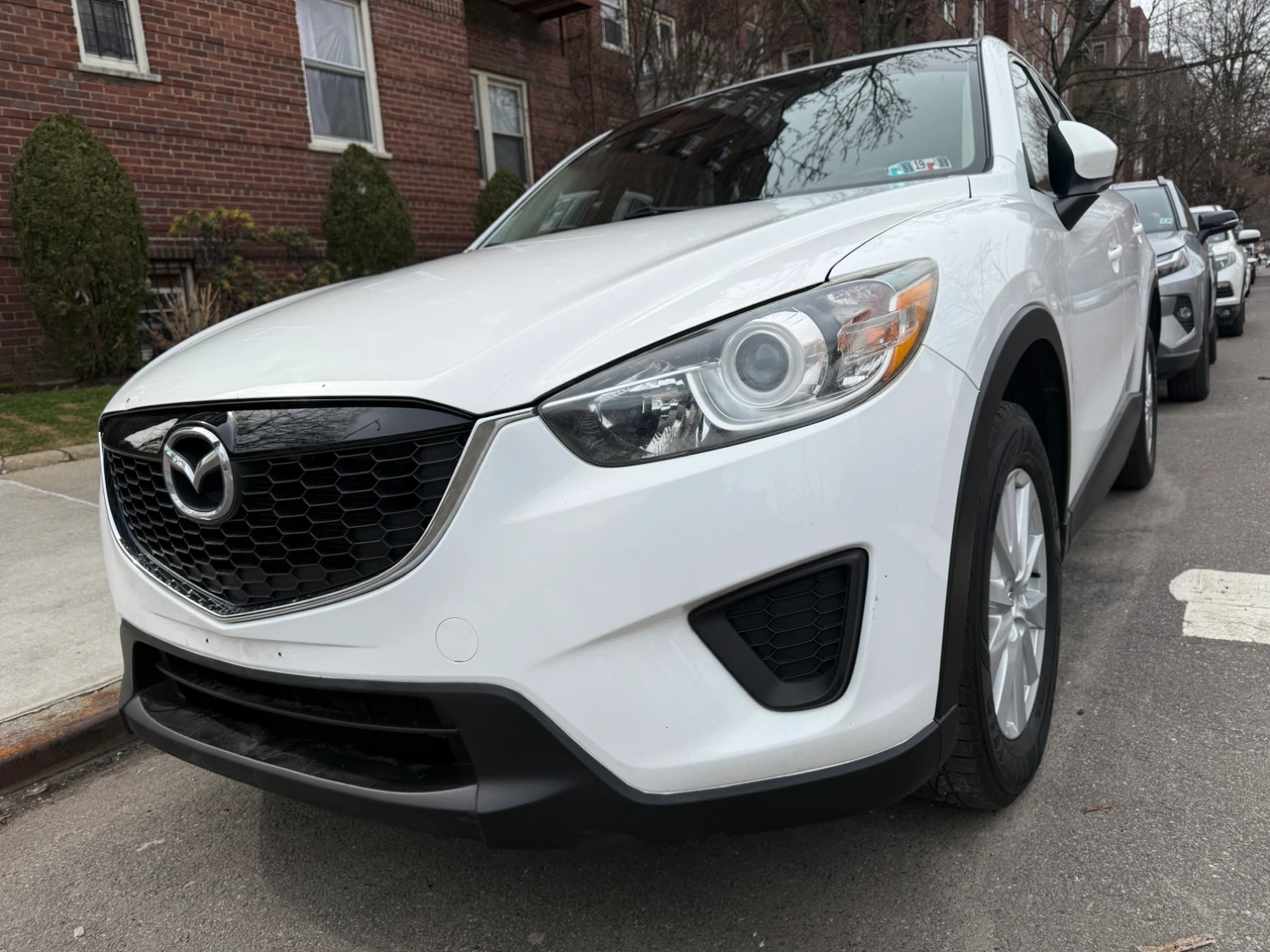 2013 White Mazda CX-5 AWD SUV