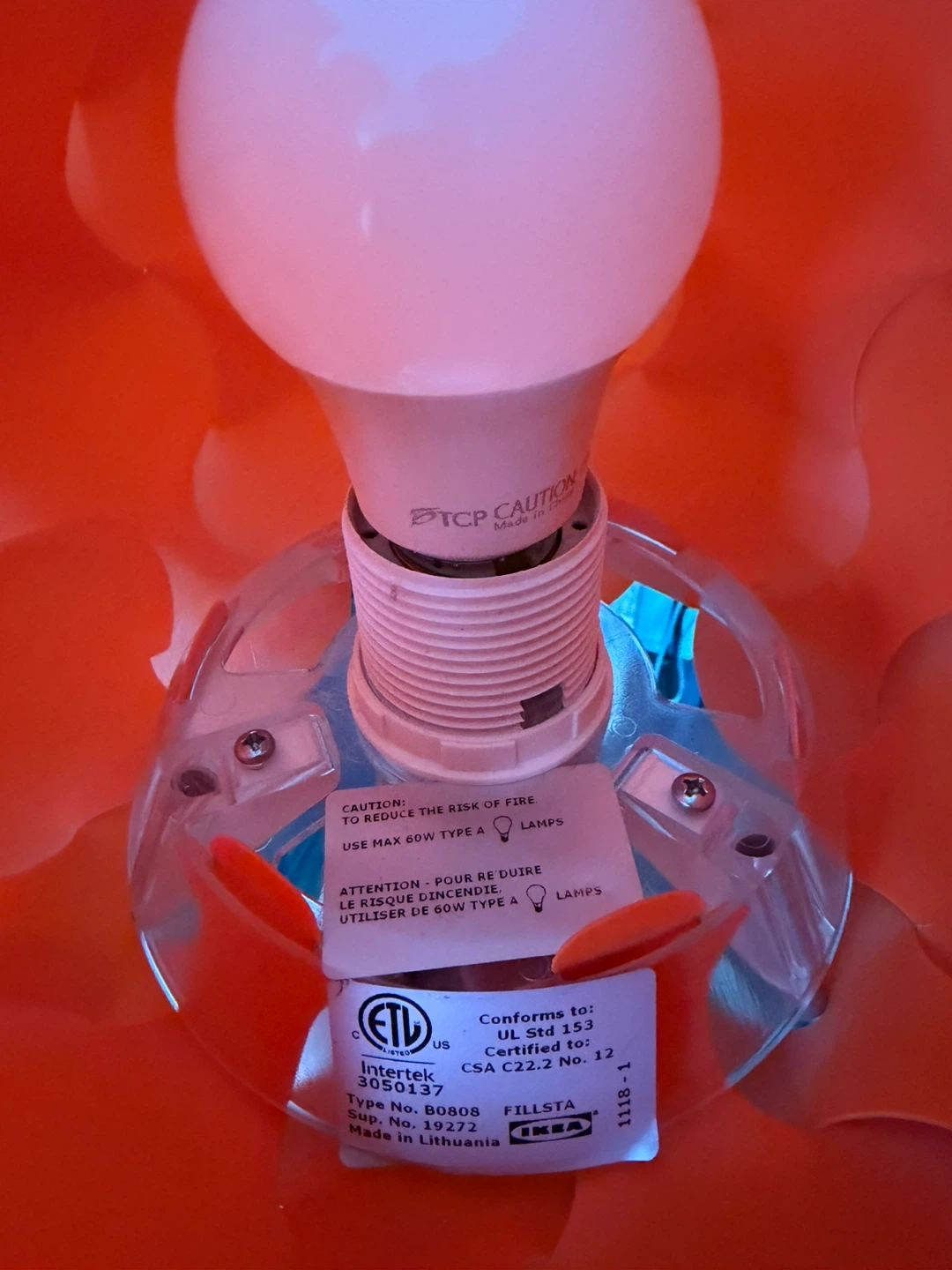IKEA FILLSTA Table Lamp ~ free - photo 3