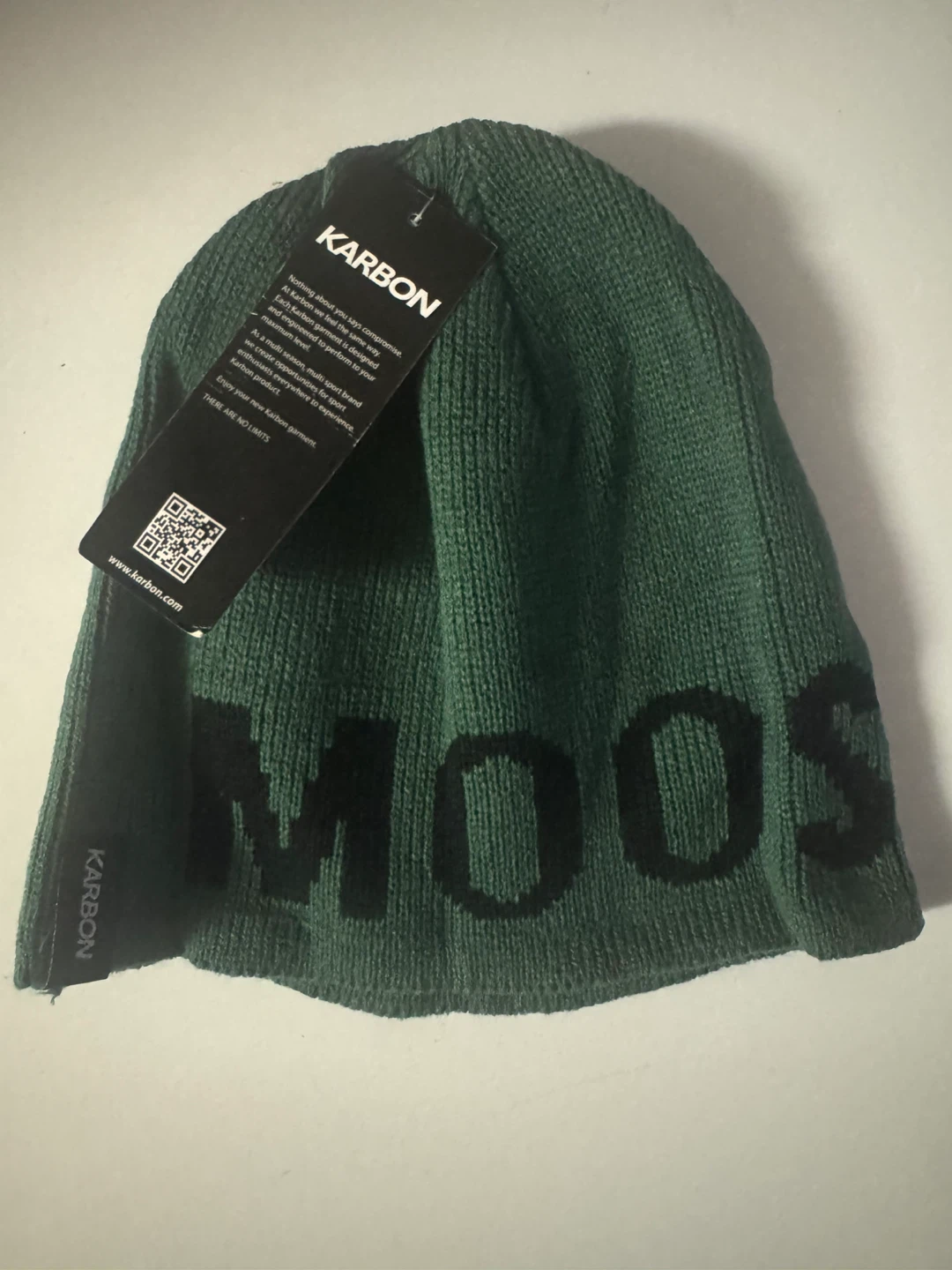 Karbon Moosehead Green Beanie