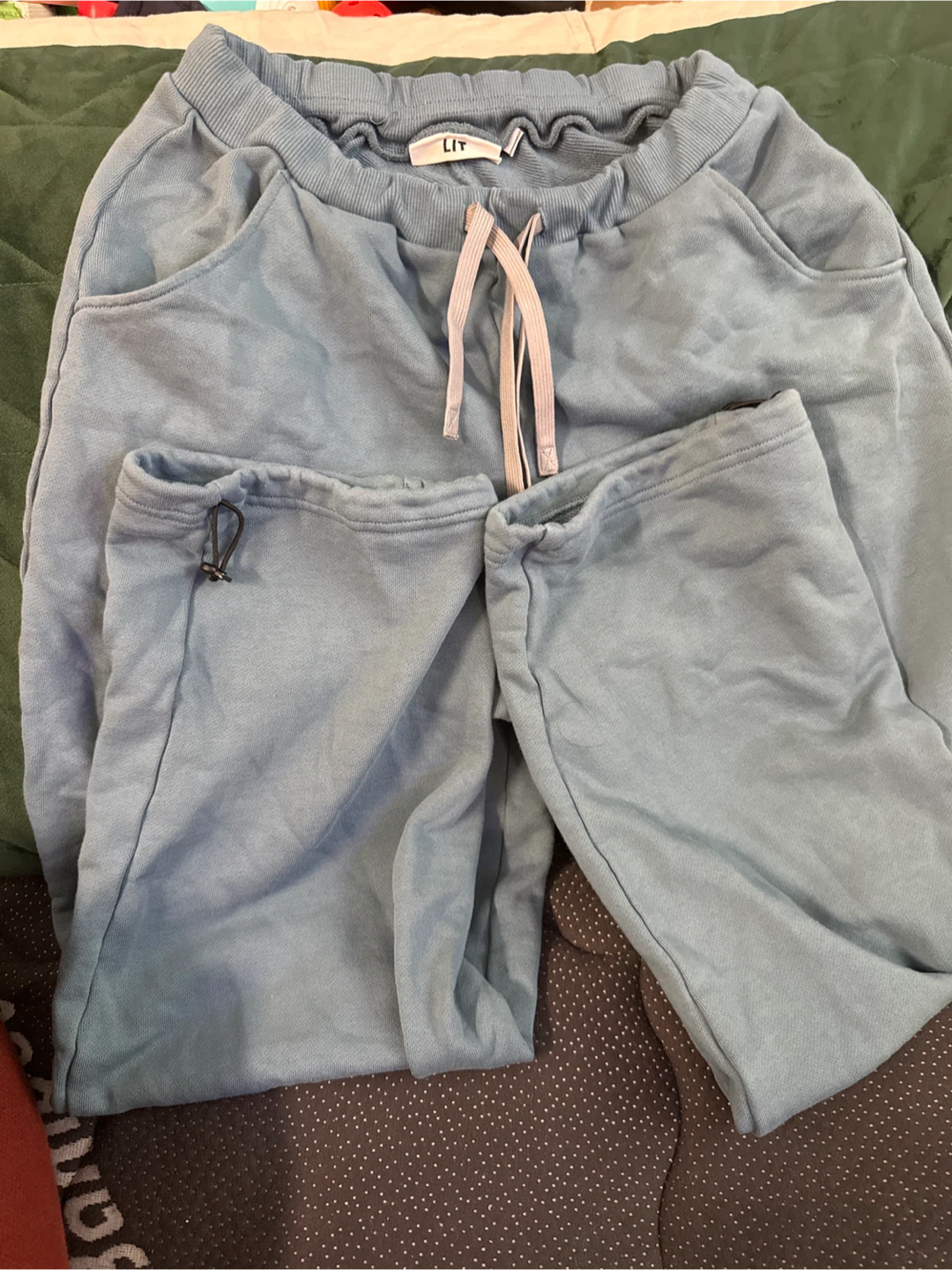 LIT Blue Sweatpants - photo 2