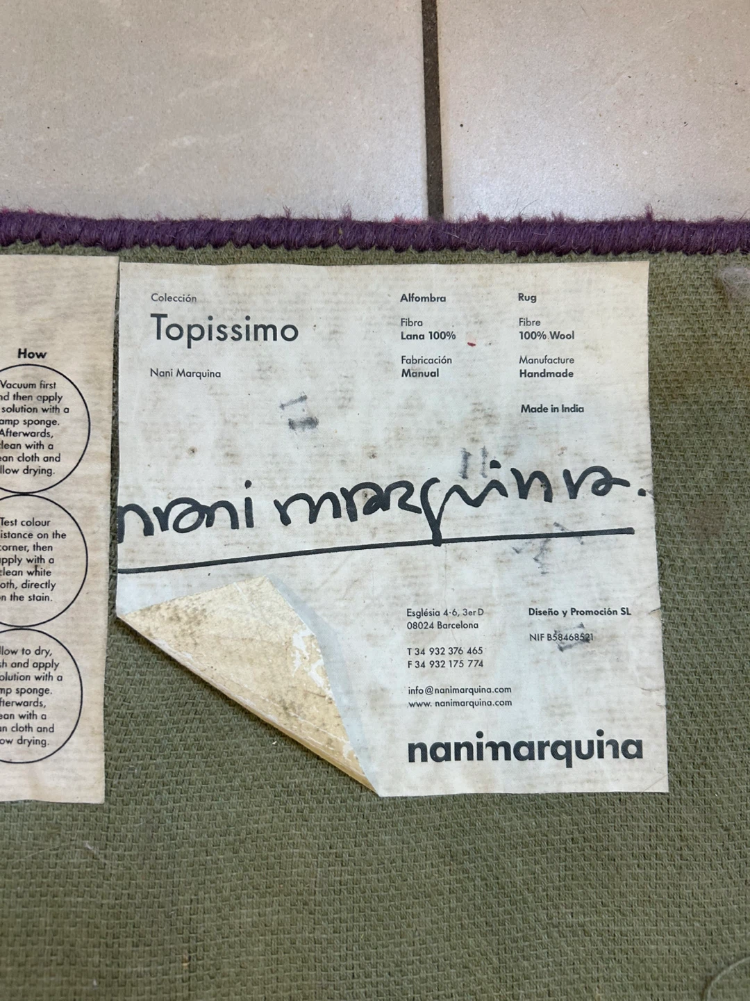Nanimarquina Topissimo Wool Rug - photo 5