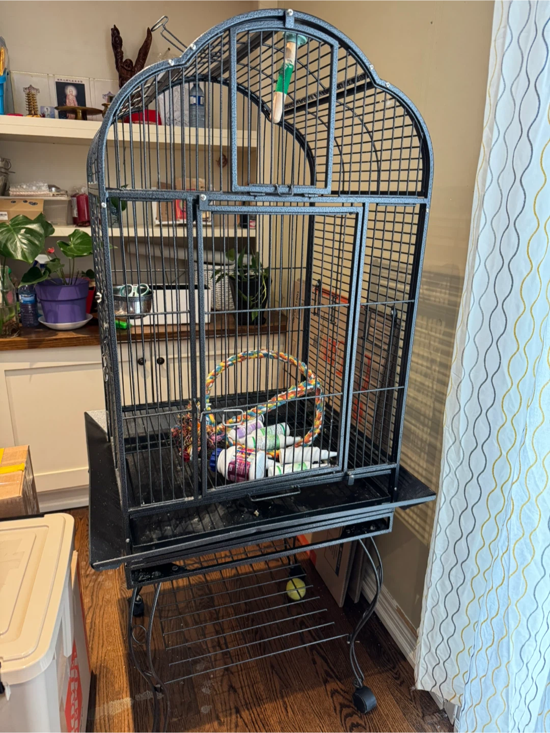 Large Bird Cage with Stand - photo 2