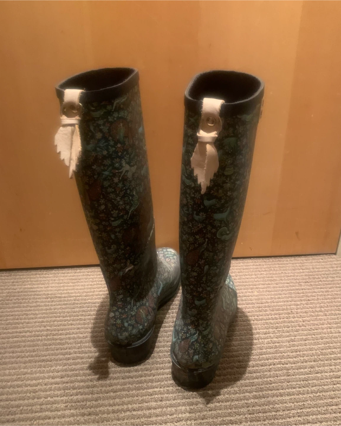 Aigle by Liberty Art Fabrics Rain Boots - women size 8 - photo 4