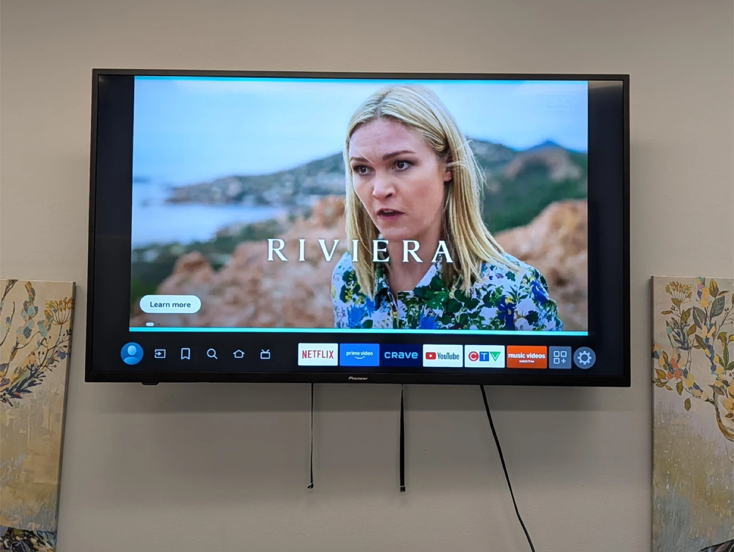 50” 4k Pioneer Flat Screen TV