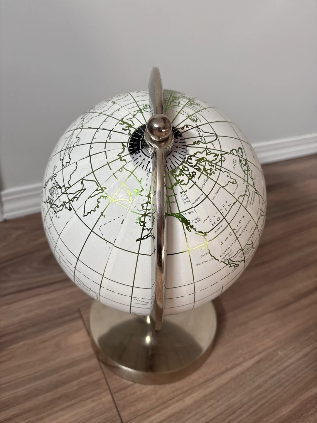Decorative Globe with Silver Stand