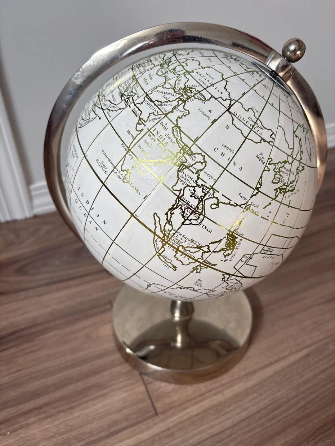 Decorative Globe with Silver Stand - photo 2