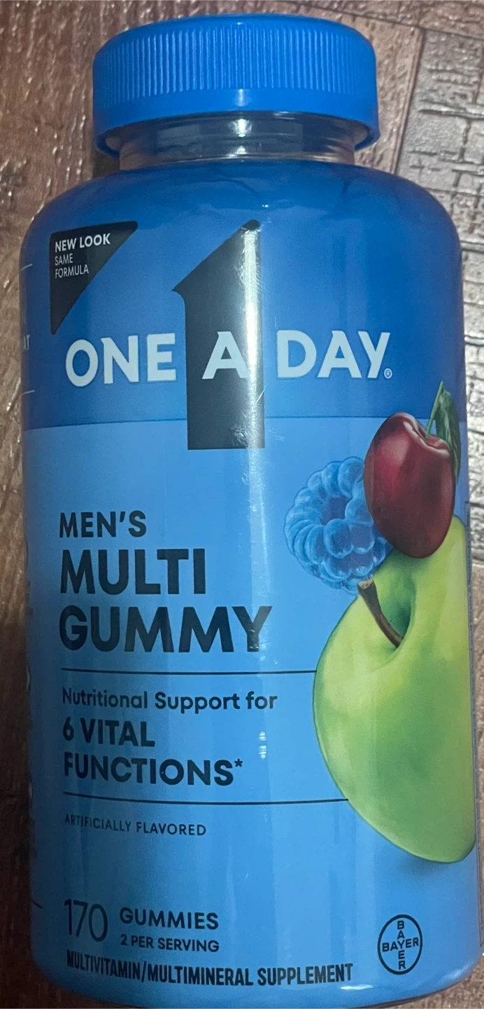 One A Day Men's Multi Gummy Multivitamin/Multimineral