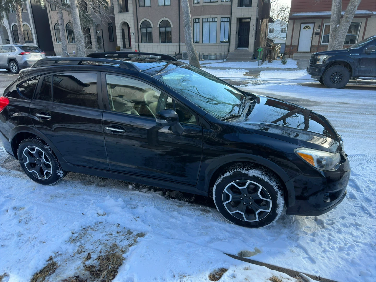 Black Subaru Crosstrek XV AWD