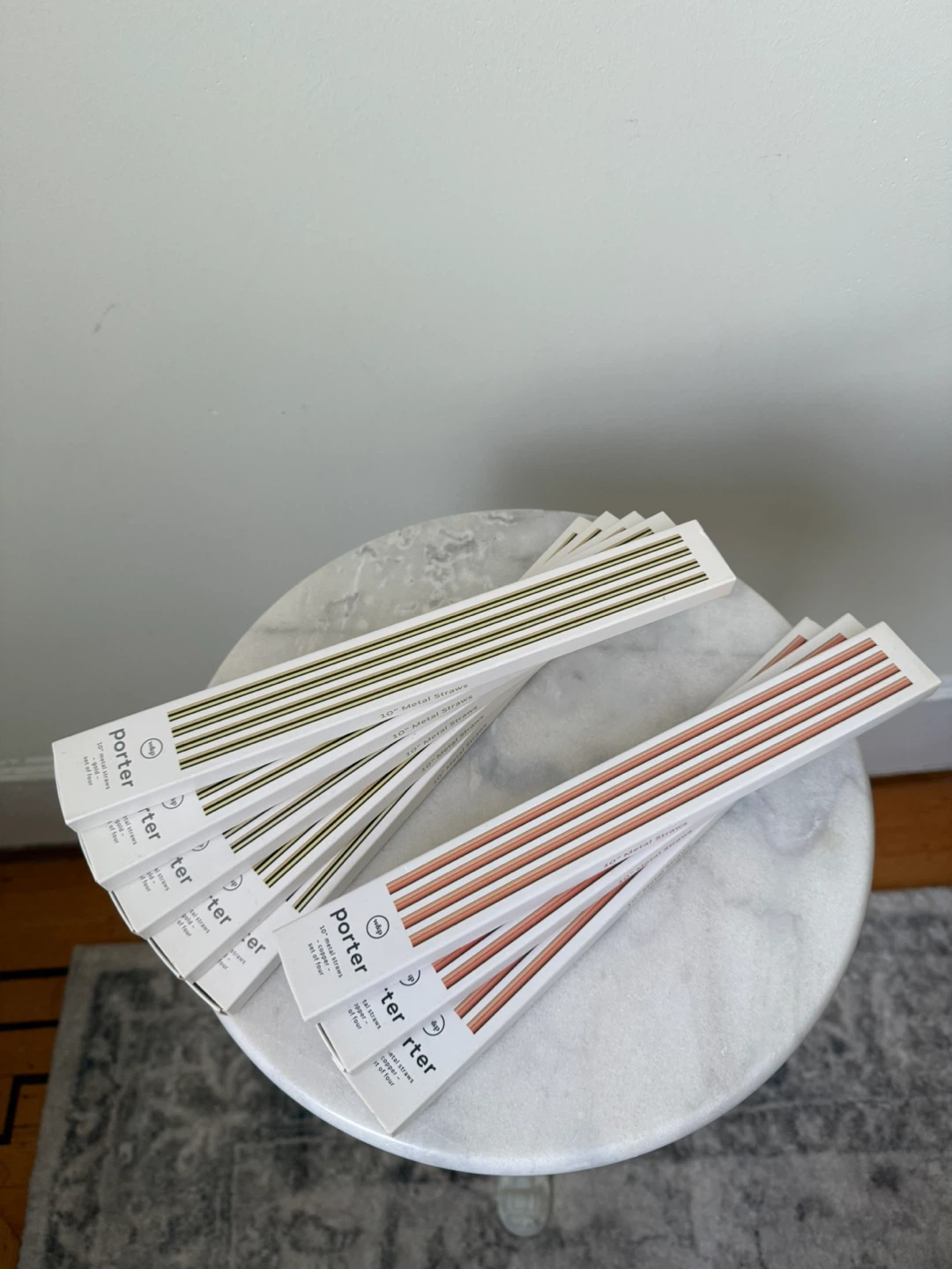Porter Metal Straws — x4 straws per set - photo 2