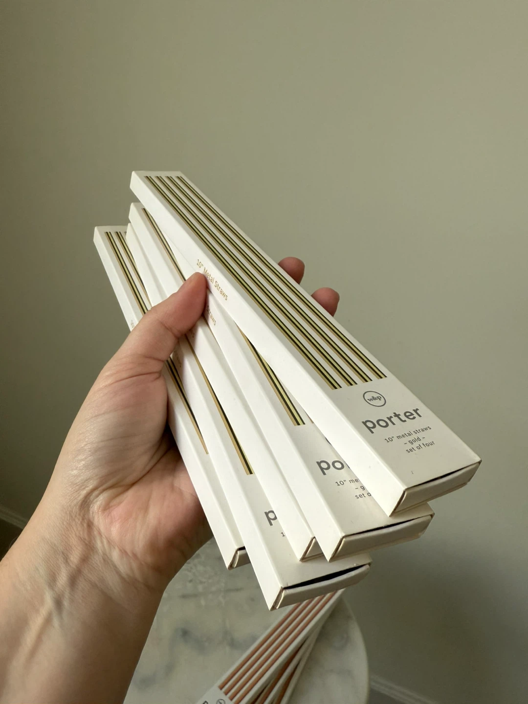 Porter Metal Straws — x4 straws per set - photo 3