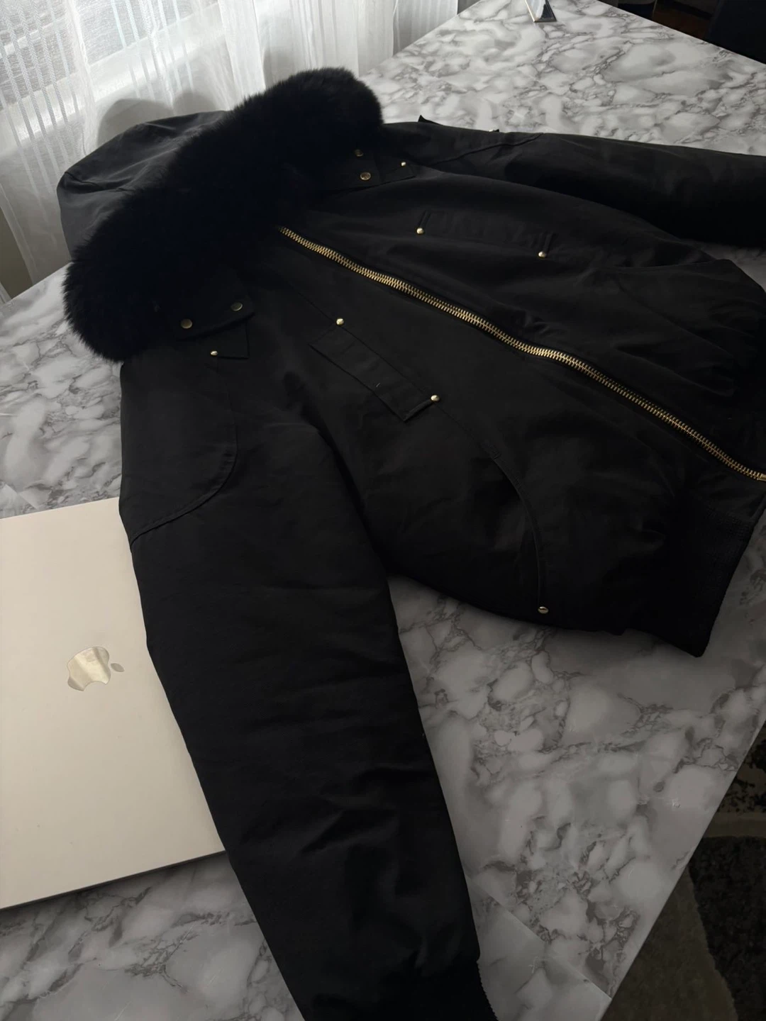Moose Knuckles Black Parka Jacket - photo 2