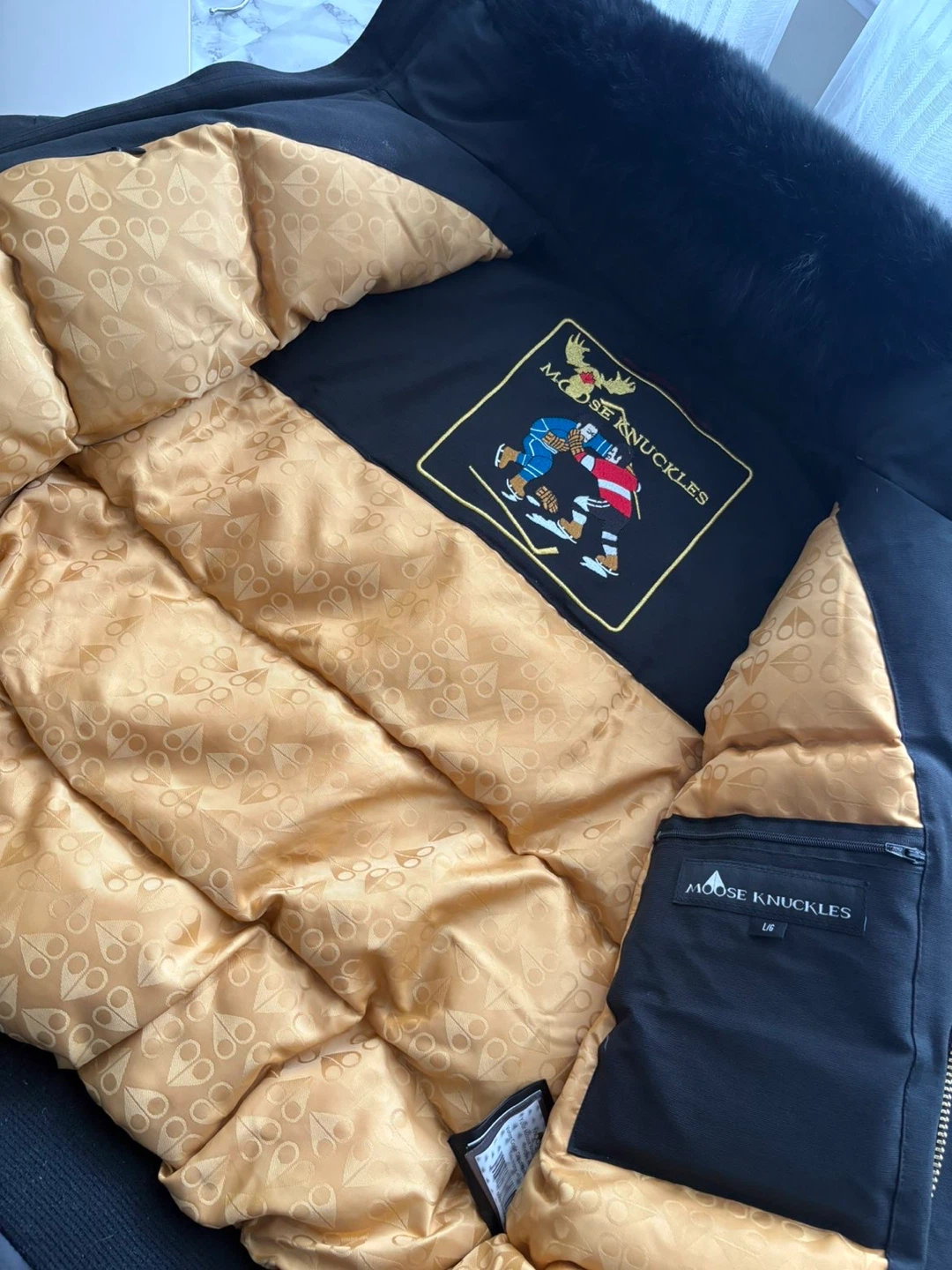 Moose Knuckles Black Parka Jacket - photo 4