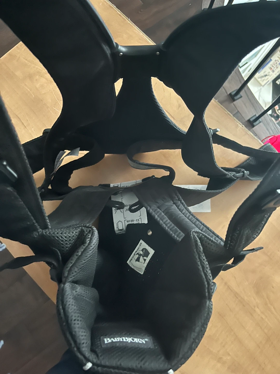 BabyBjörn Black Mesh Baby Carrier - photo 2