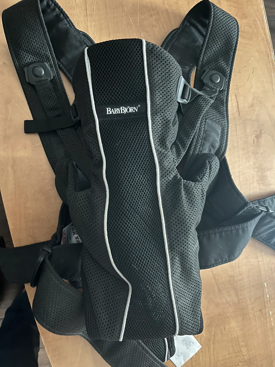 BabyBjörn Black Mesh Baby Carrier