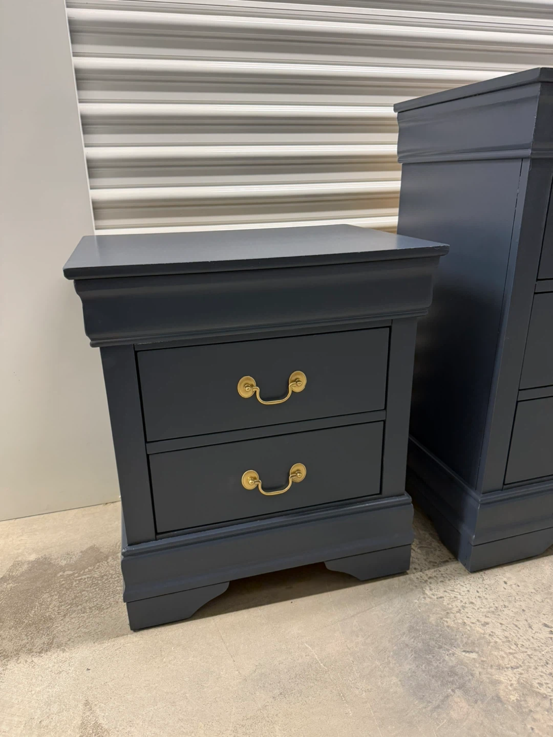 🚨Free Delivery NJ/NY Navy Blue Set of Bedroom - photo 3