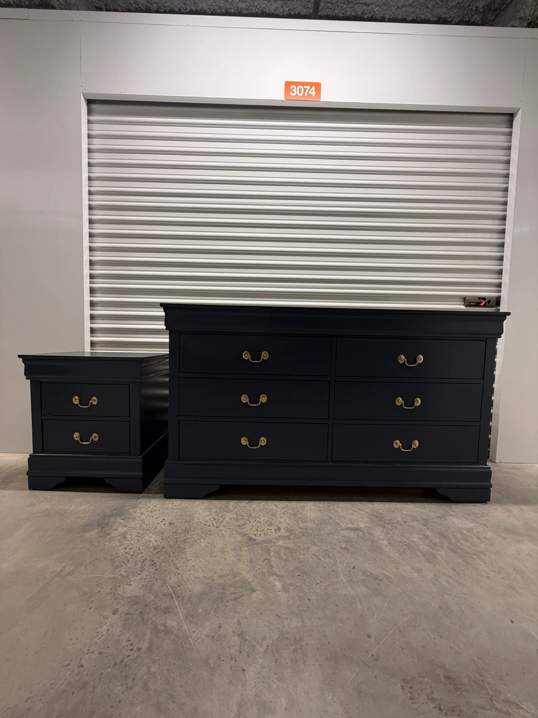 🚨Free Delivery NJ/NY Navy Blue Set of Bedroom