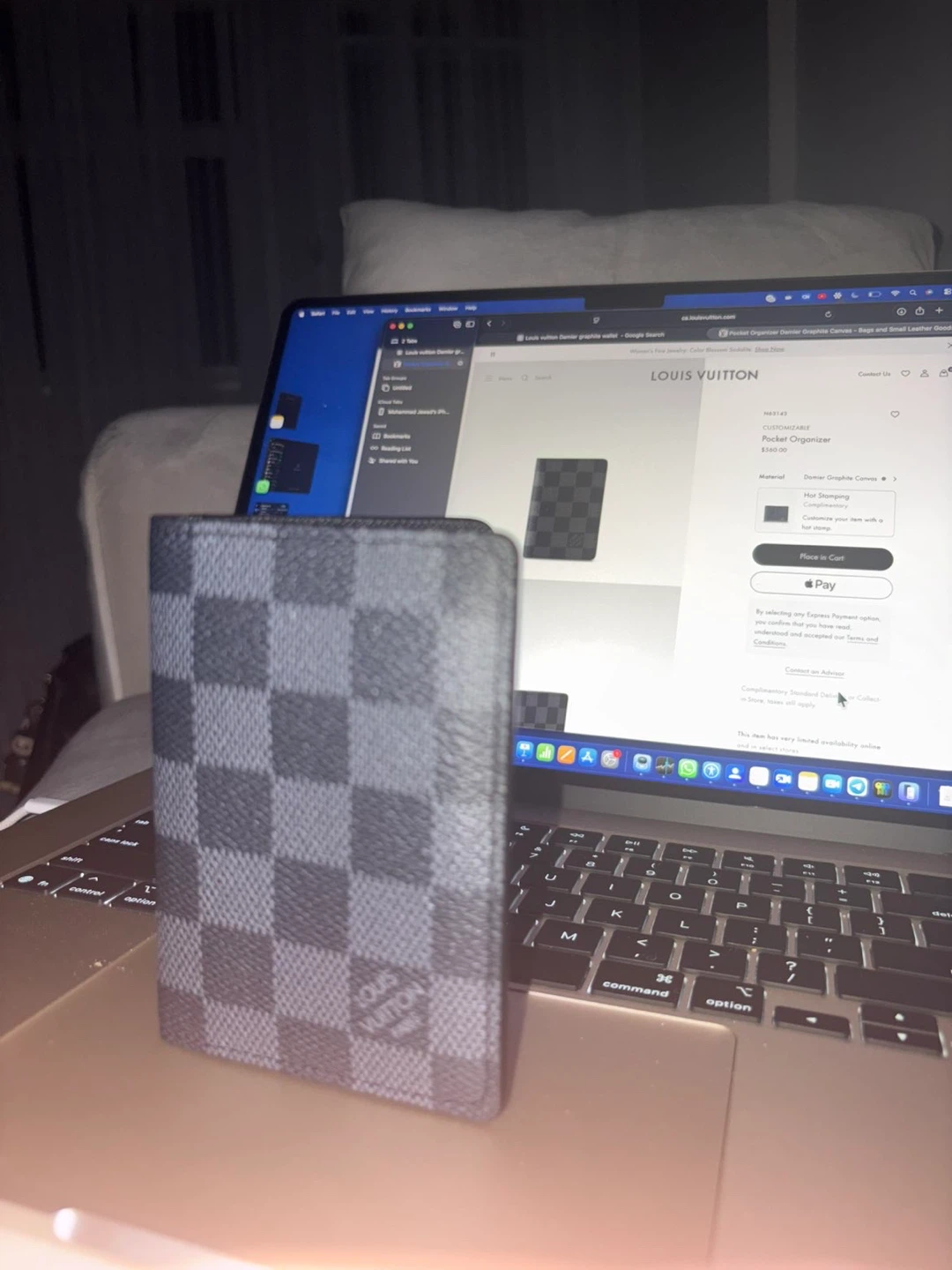 Louis Vuitton Damier Graphite Pocket Organizer - photo 2