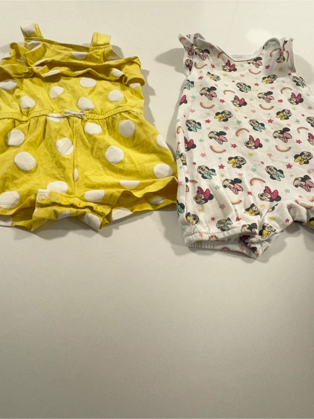 2 combinaisons bébé été