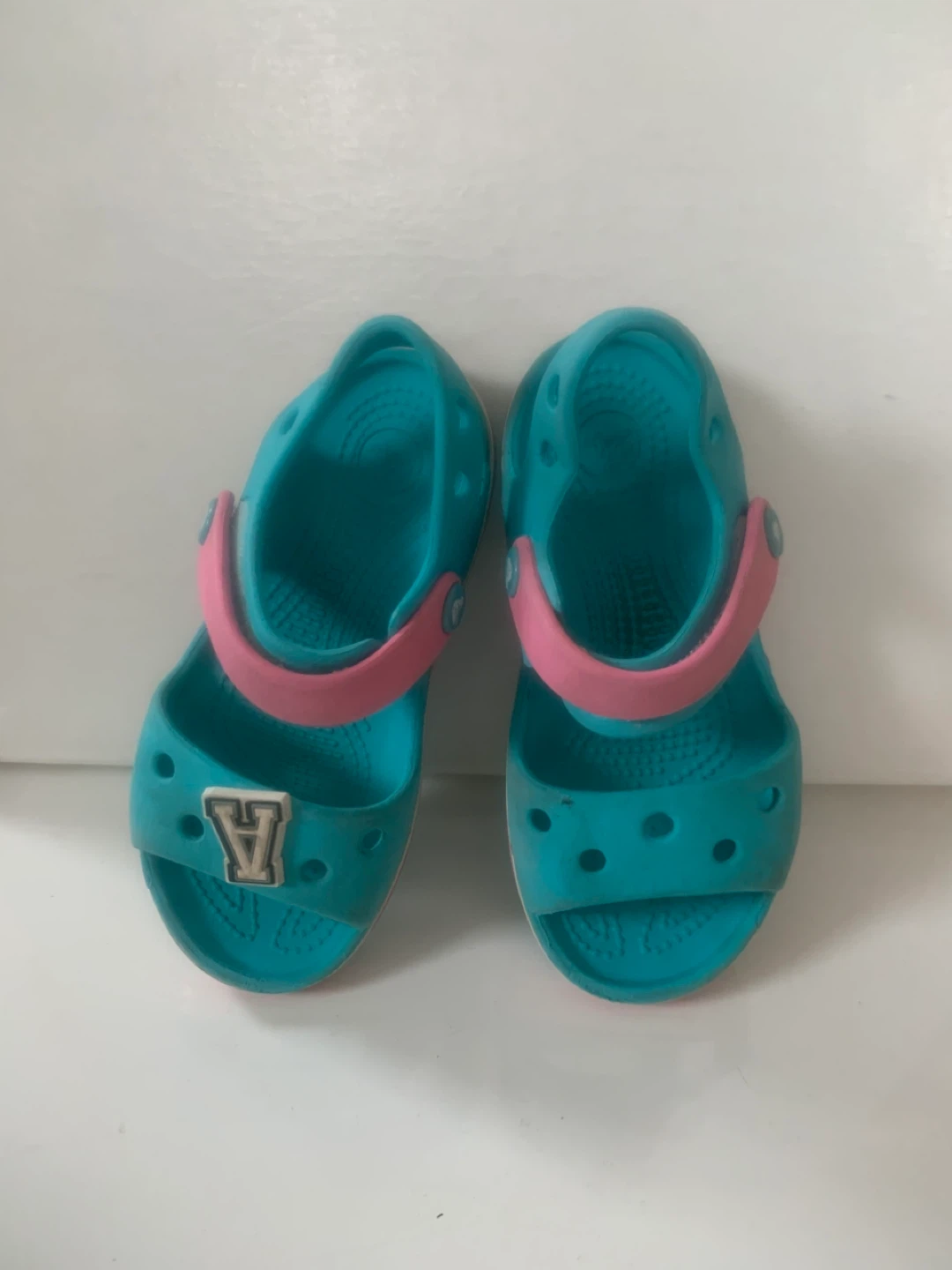 Girls Crocs Sandals Size 9