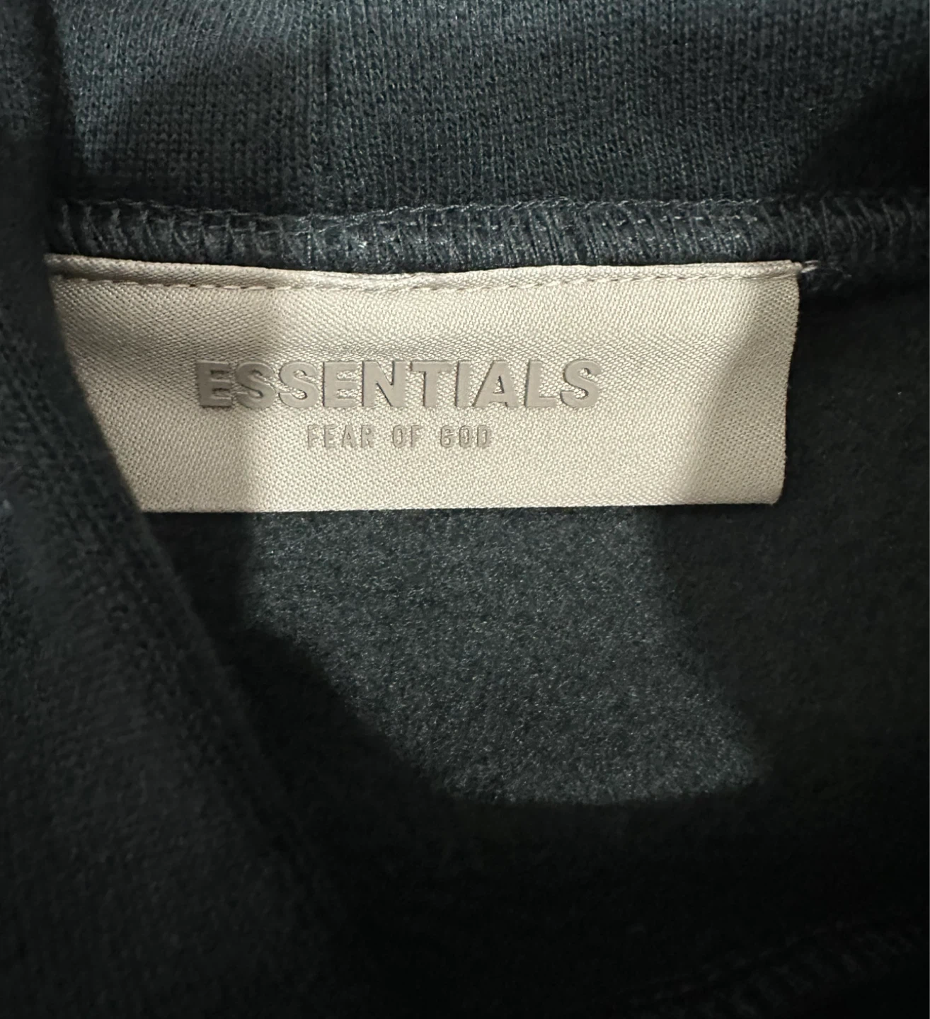 Fear of God Essentials Hoodie Stretch Limo - Large - photo 4