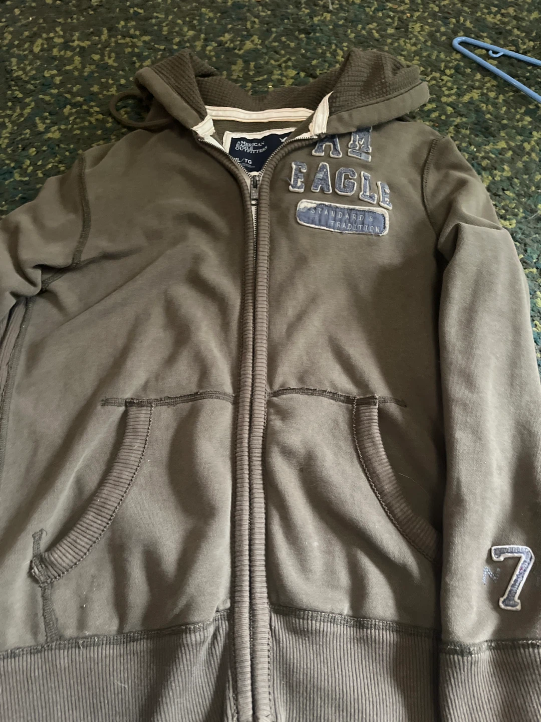 American Eagle Outfitters Zip-Up Hoodie XL/TG