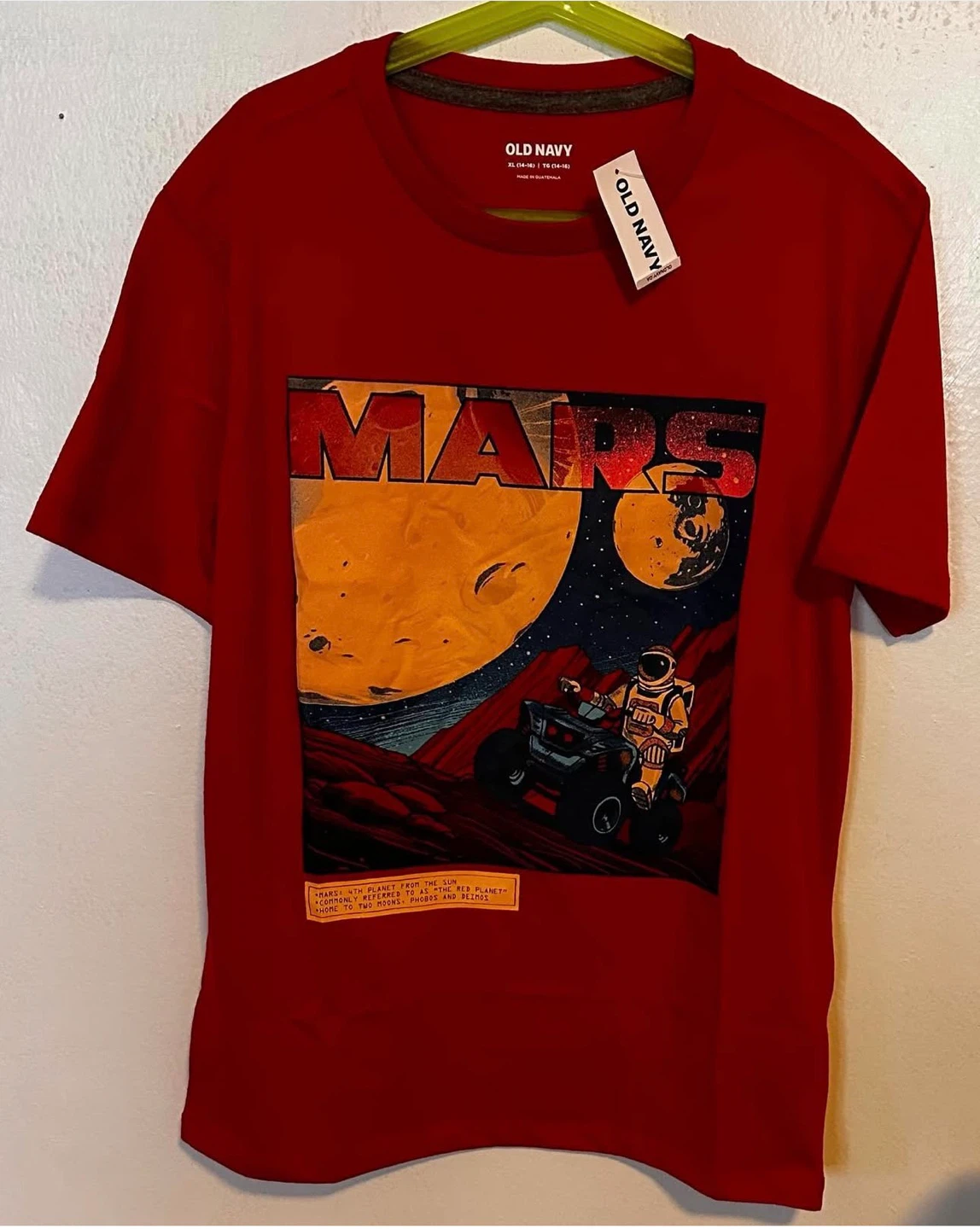 Old Navy Mars Graphic T-Shirt XL (14-16)
