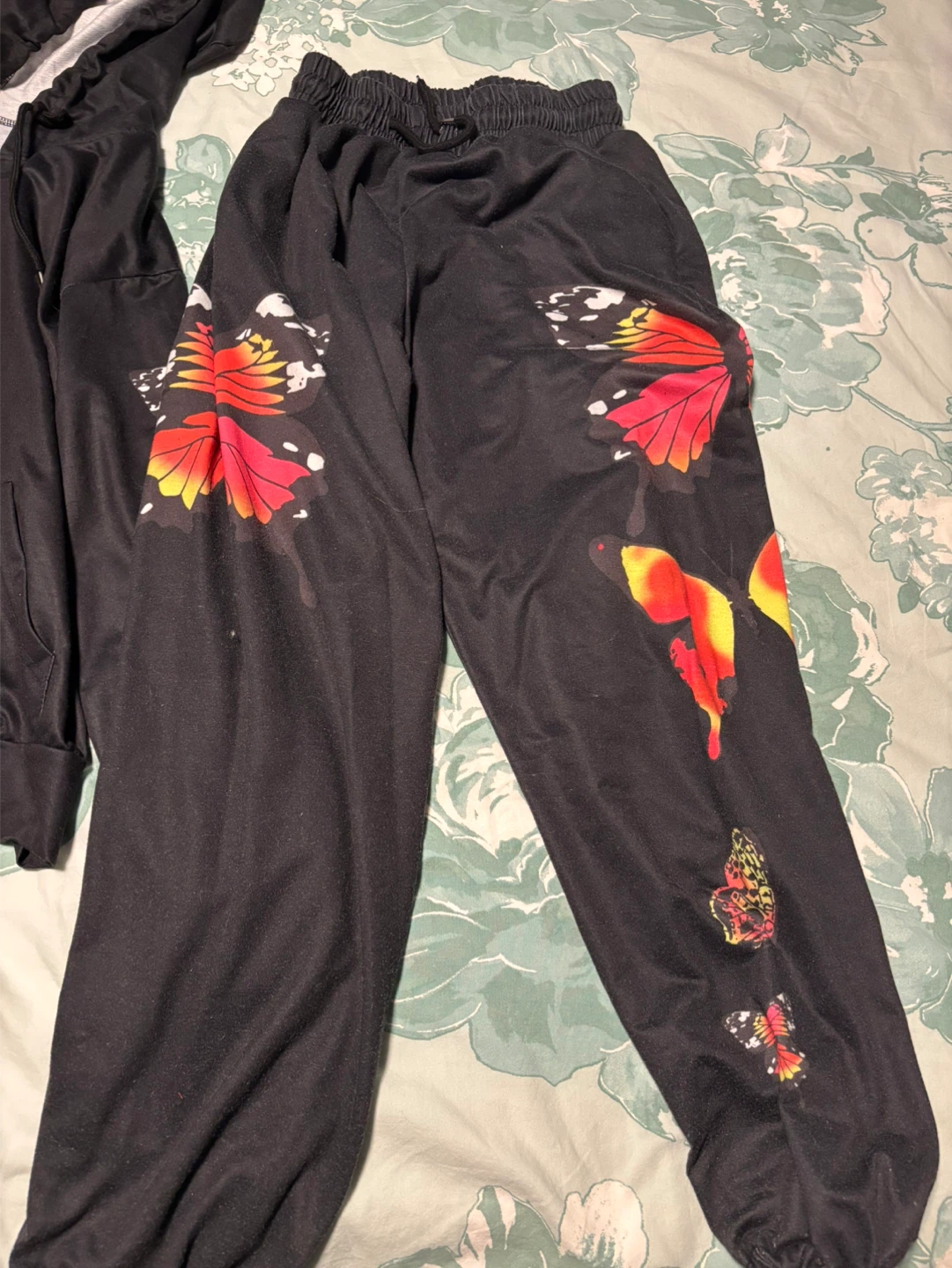 Black Butterfly Track Suit Set - photo 2