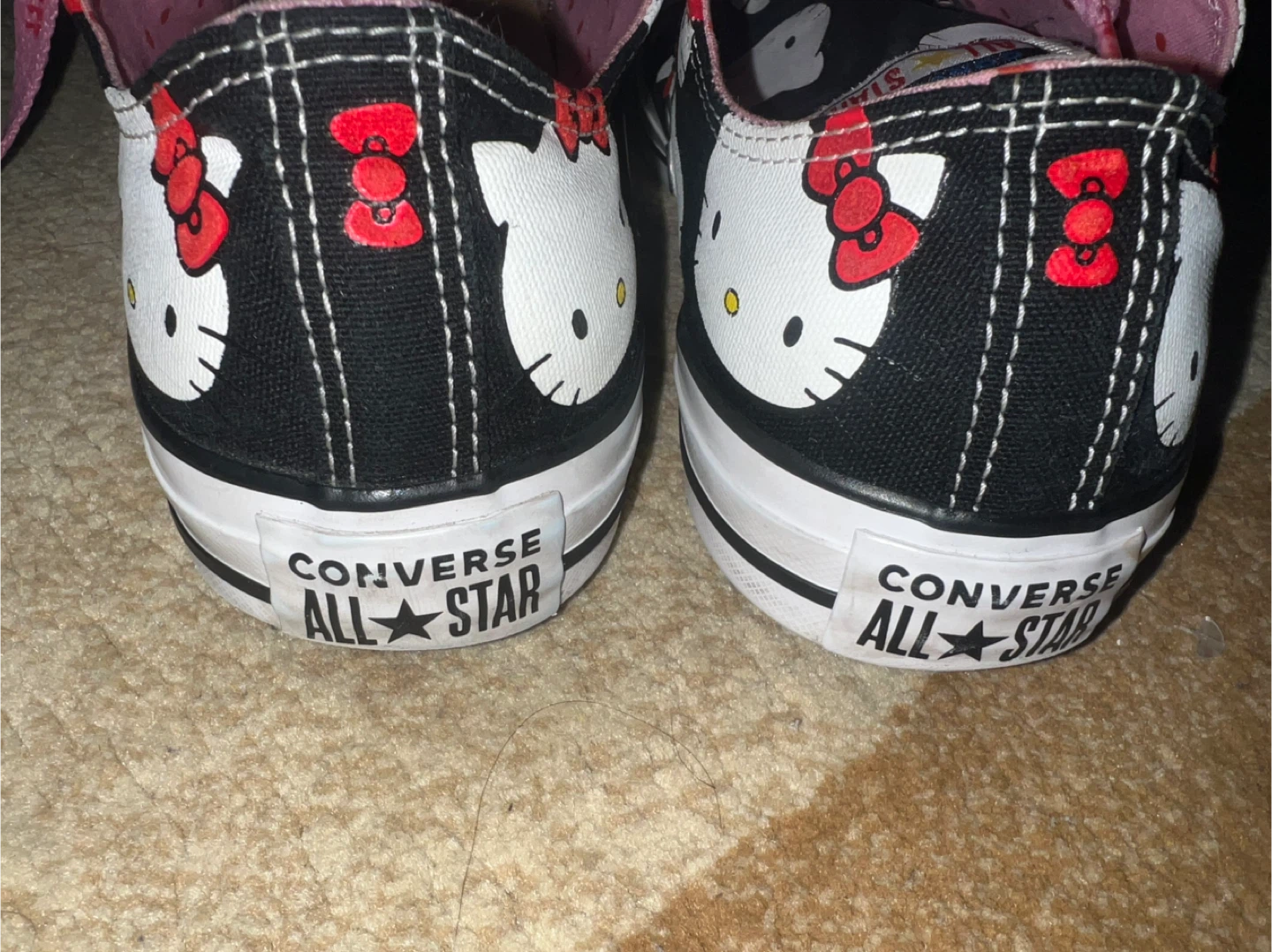 Converse All Star Hello Kitty Sneakers - 7.5 - 9.5 - photo 3