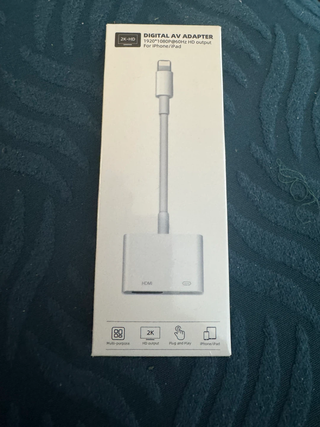 Digital AV Adapter 1920*1080@60Hz HD for iPhone/iPad