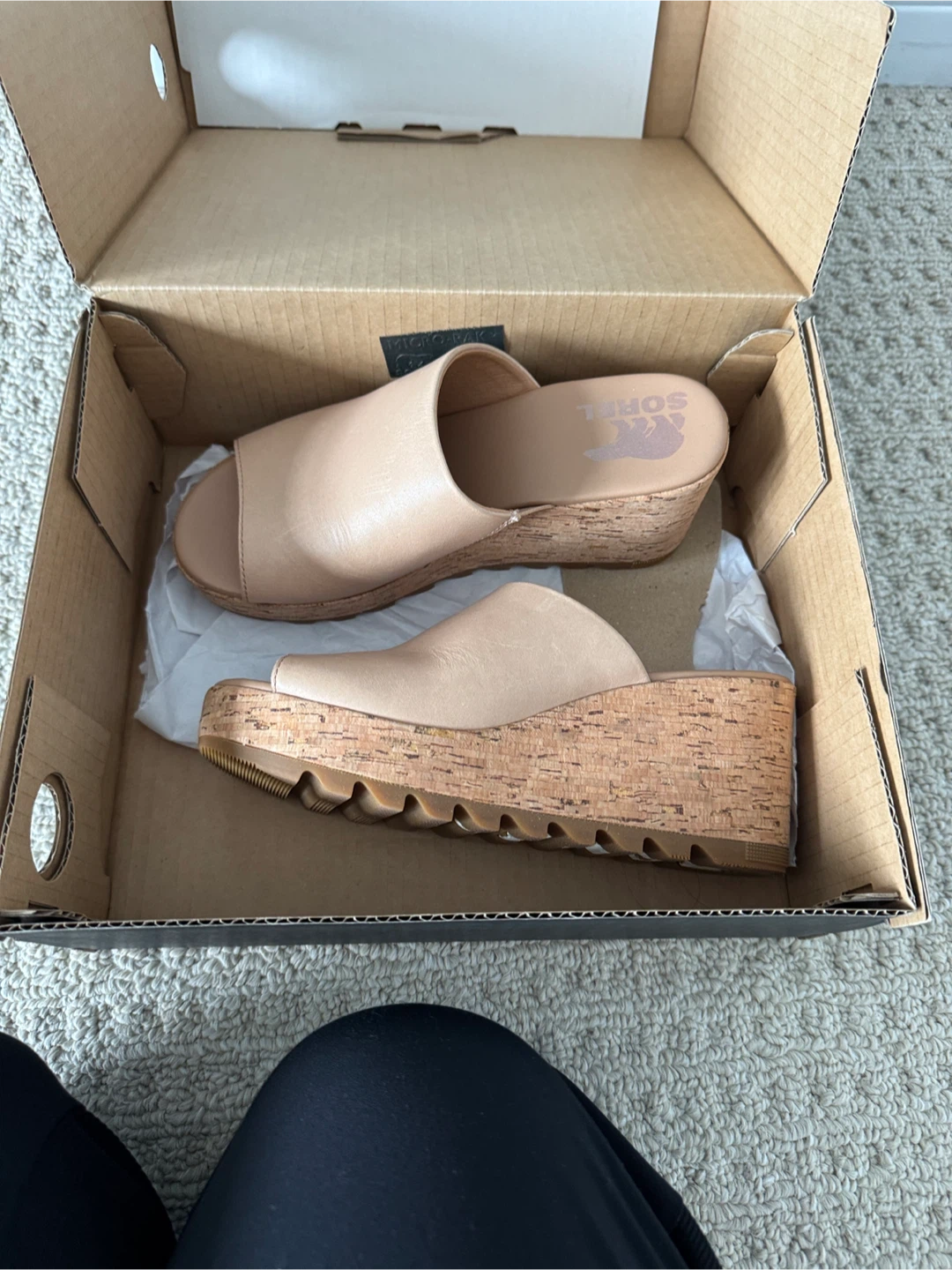 Sorel Cameron Wedge Mule Women's Size 6.5