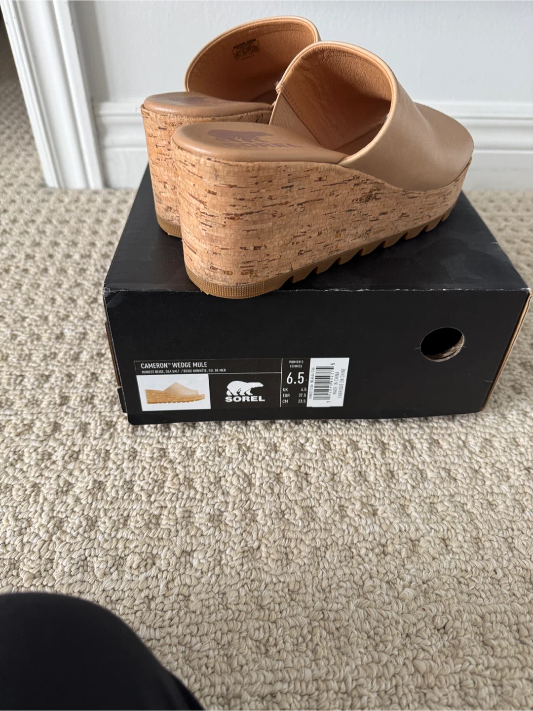 Sorel Cameron Wedge Mule Women's Size 6.5 - photo 3