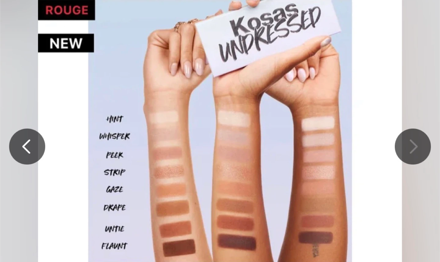 Kosas Undressed Eyeshadow Palette - photo 4