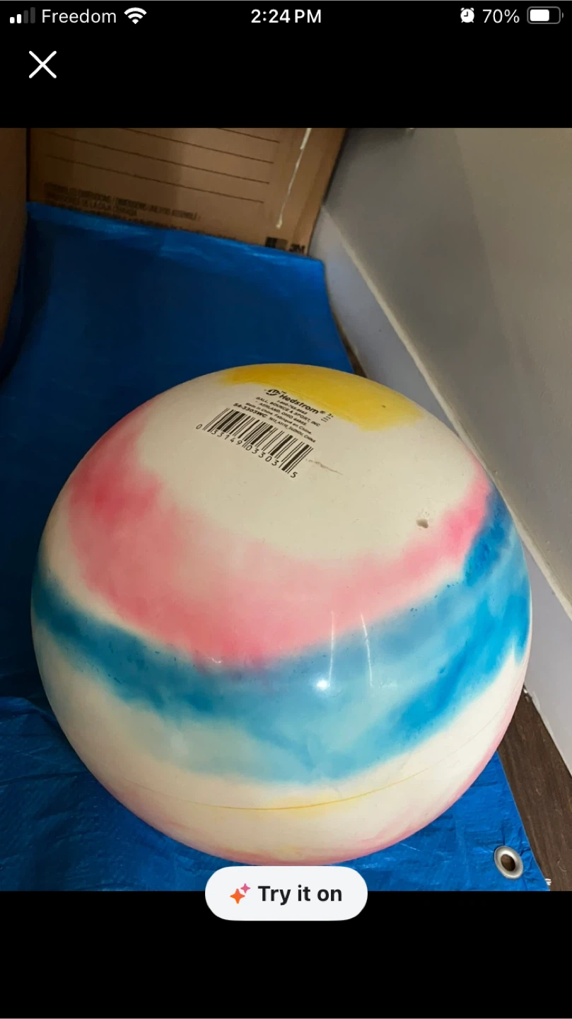 Hedstrom Tie-Dye Play Ball