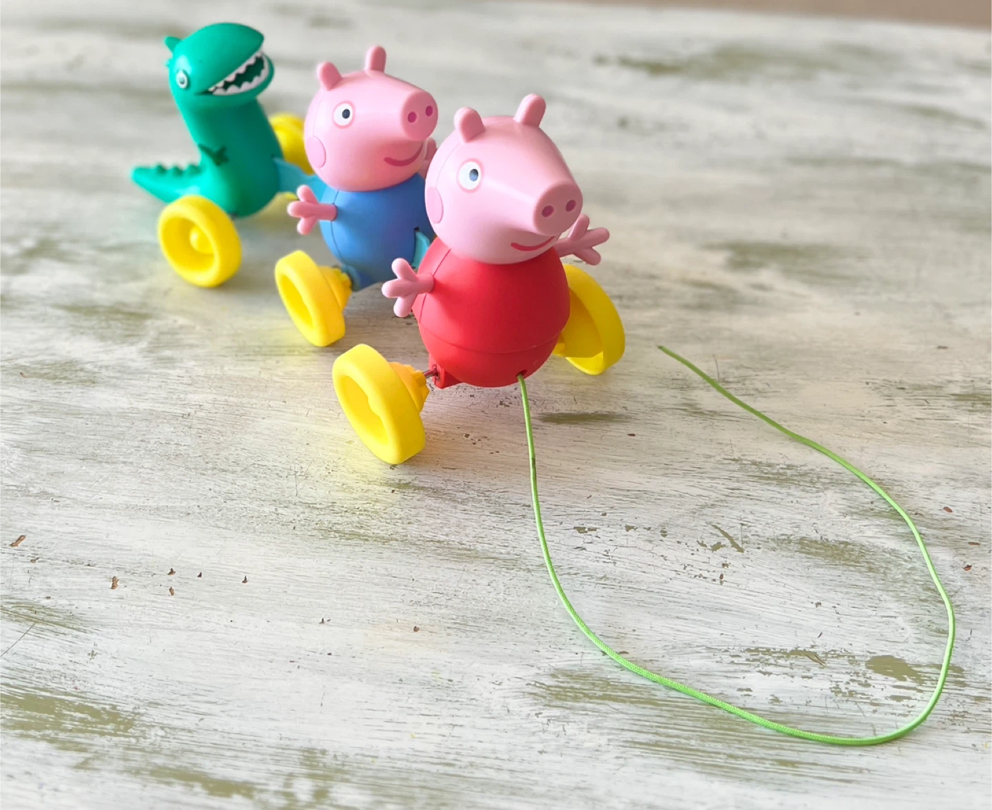Tomy Toomies Pull-Along Peppa Pig Toy