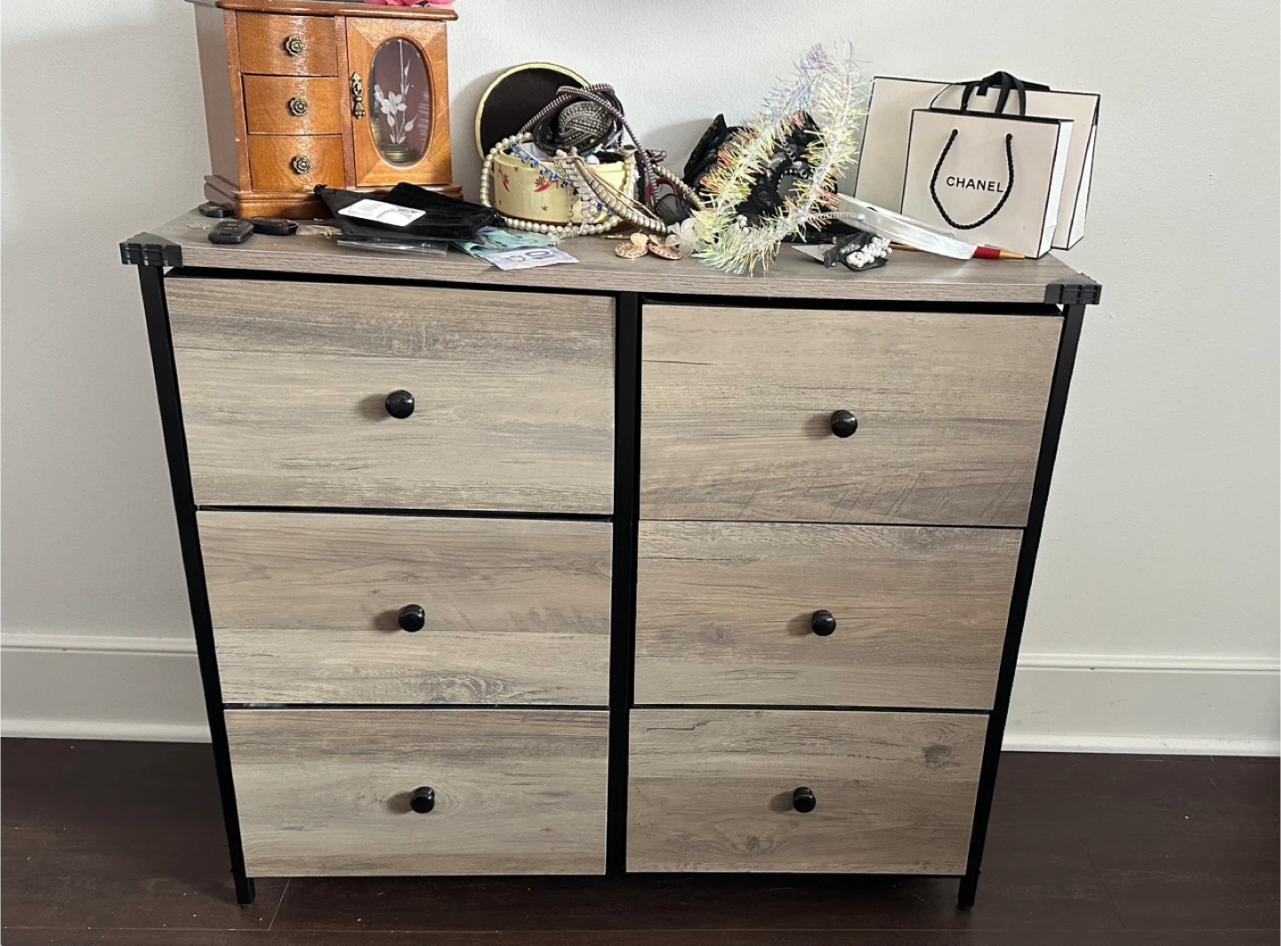6-Drawer Dresser Storage Unit