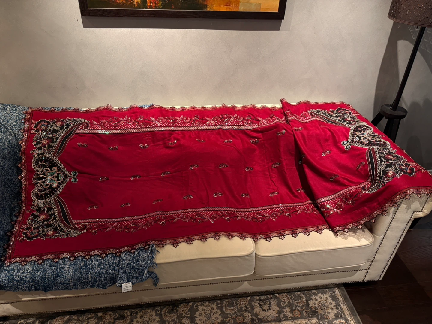 Embroidered Shawl