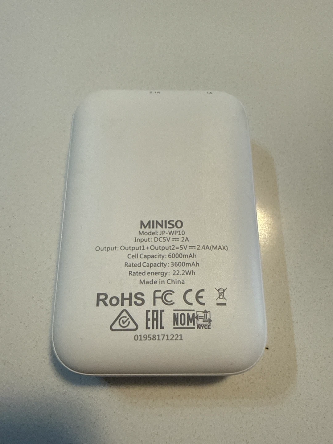 MINISO Powerbank 6000mAh - photo 2