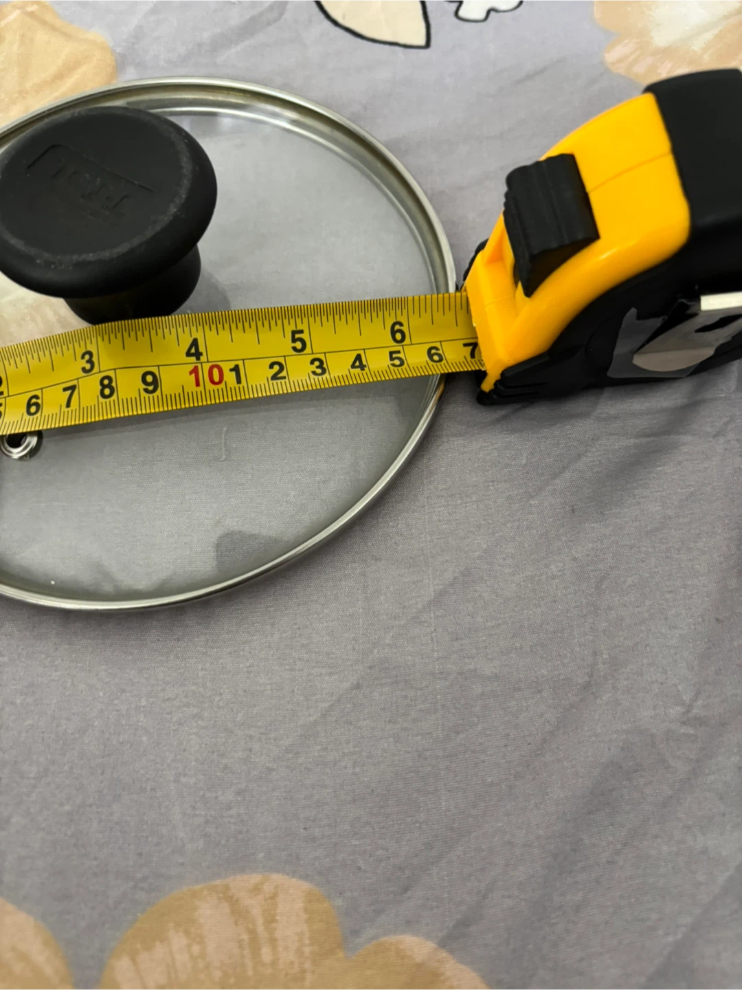 Glass Pot Lids with Black Knob - photo 2