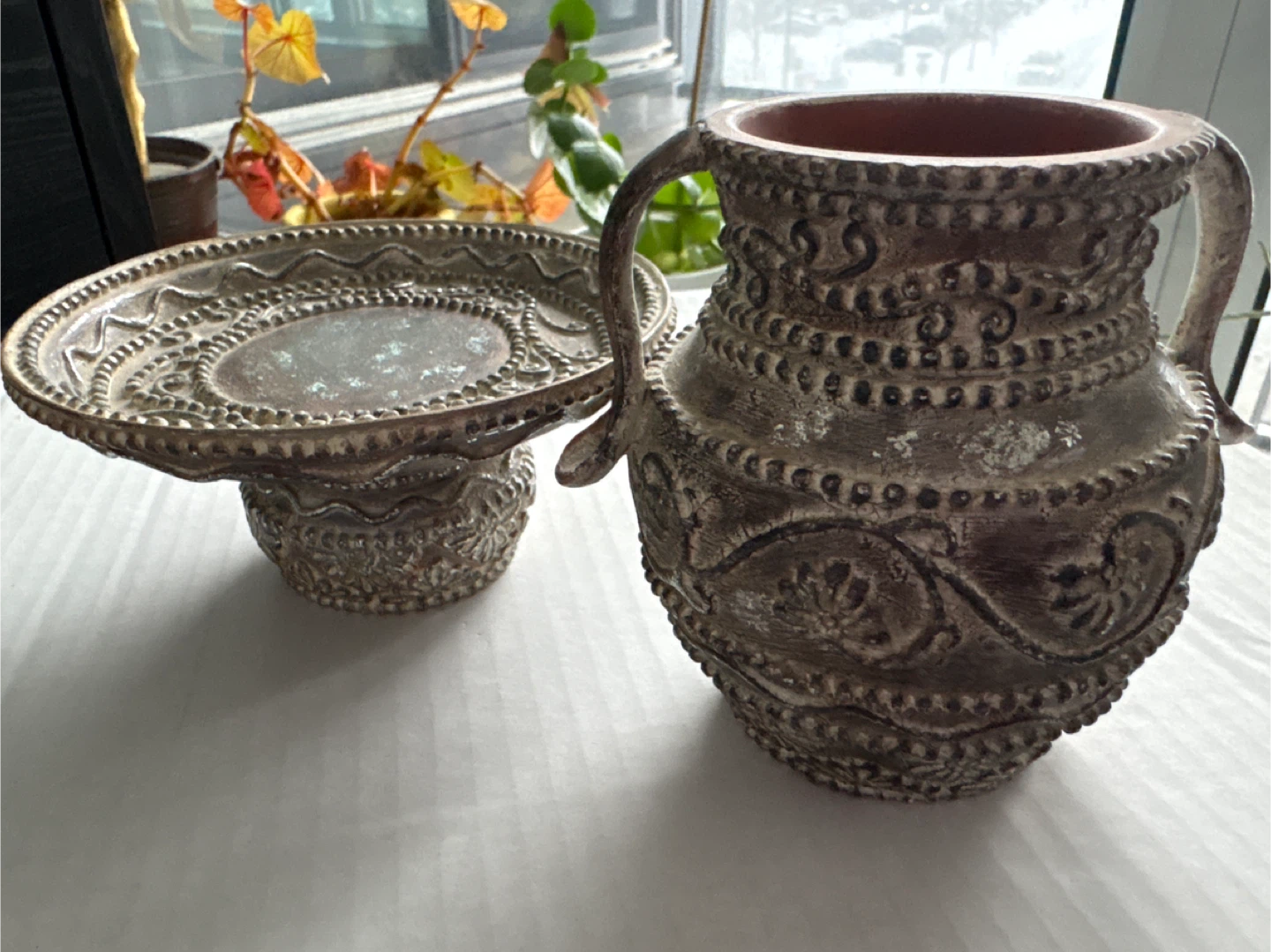 Decorative Jug and Saucer Set - photo 2