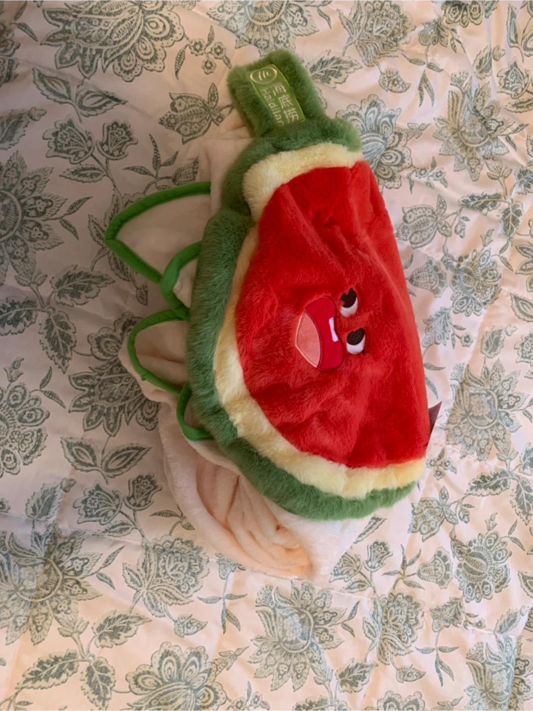 Plush Watermelon Slice Toy and working Blanket - photo 2